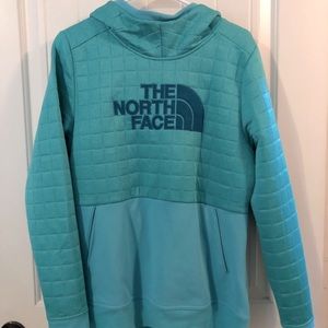 The North Face quilted hoodie sweatshirt ❄️